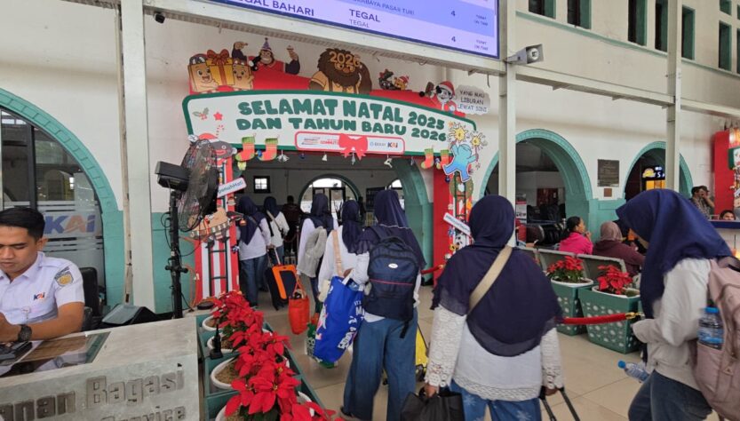 Hari Pertama dan Kedua Masa Angkutan Nataru 2025/2026, KAI Daop 1 Jakarta Layani Lebih dari 114 Ribu Pelanggan