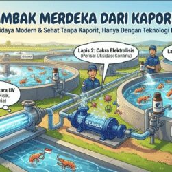 TAMBAK MERDEKA DARI KAPORIT DAN BAHAN KIMIA BERBAHAYA: FisTx Disinfection System Hadirkan Standar Baru Budidaya Berkelanjutan