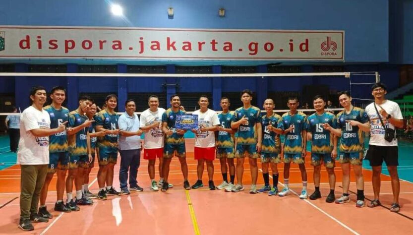 Area Sudirman Semanggi Raih Juara 1 Sportartcular BRI Region 6 Cabang Voli