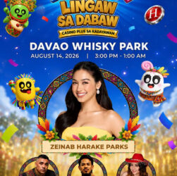 Zeinab Harake Parks, Magbabalik-Davao sa Kadayawan 2026 Kasama ang Casino Plus Zeinab Harake Parks, Magbabalik-Davao sa Kadayawan 2026 Kasama ang Casino Plus
