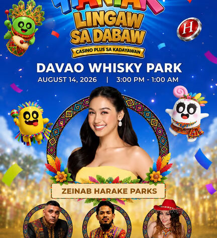 Zeinab Harake Parks, Magbabalik-Davao sa Kadayawan 2026 Kasama ang Casino Plus Zeinab Harake Parks, Magbabalik-Davao sa Kadayawan 2026 Kasama ang Casino Plus