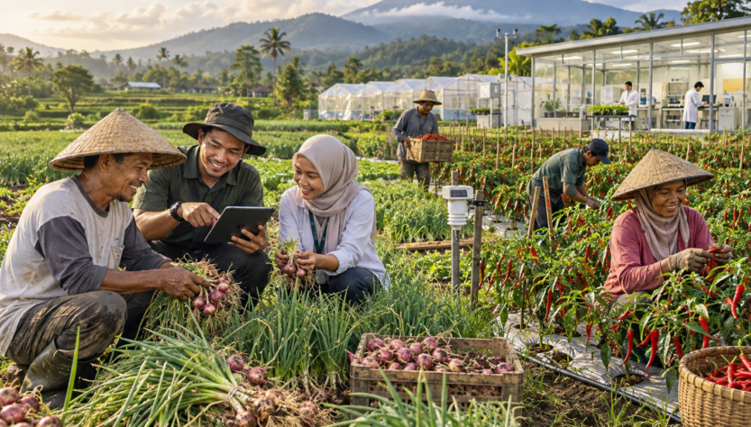 Pertanian Presisi di Sumenep: Sensor Tanah 8-in-1 dan AI untuk Lahan Unggulan Pertanian Presisi di Sumenep: Sensor Tanah 8-in-1 dan AI untuk Lahan Unggulan