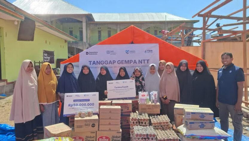 BRIDS Salurkan Bantuan untuk Dukung Pemulihan Pascagempa di Nusa Tenggara Timur