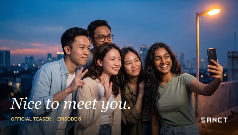 Friends on Sanct Social are added by meeting in person: Episode 6 follows one day in Jakarta with friends from Singapore and Malaysia