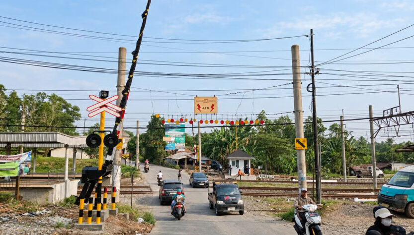 Mulai 9 Oktober, KAI Daop 1 Jakarta Jaga 5 Perlintasan Sebidang di Bekasi dan Tangerang