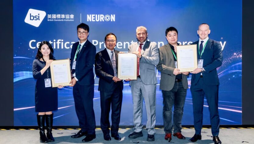 Neuron Digital becomes first smart technology company globally to achieve BSI Kitemark™ for Digital Twins